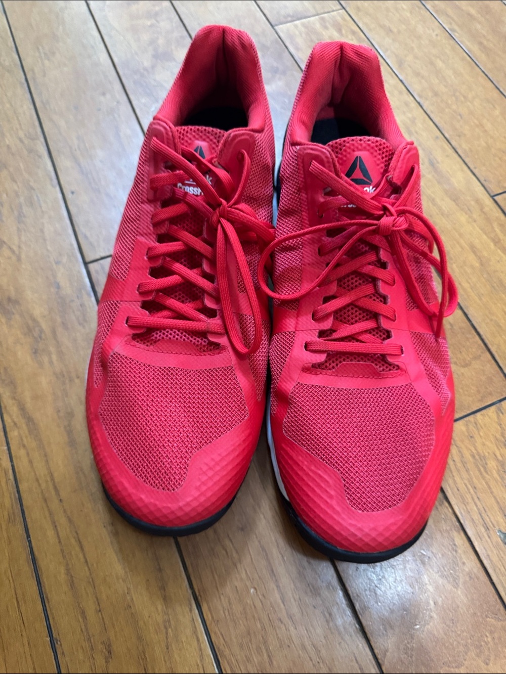 Reebok Men's Red Athletic Training Sneakers
